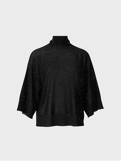 Turtleneck knit with subtle sheen FABIANA FILIPPI | MAD216F397D722825
